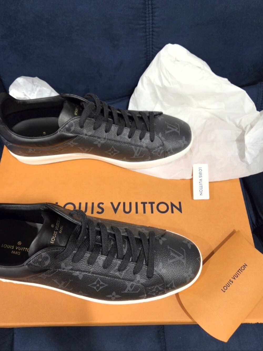 Louis Vuitton Eclipse Men's Luxembourg Low-Top Sneakers